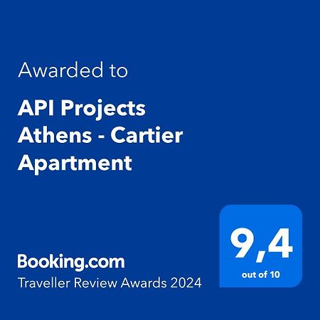 Api Projects Athens - Cartier Apartment Exteriör bild